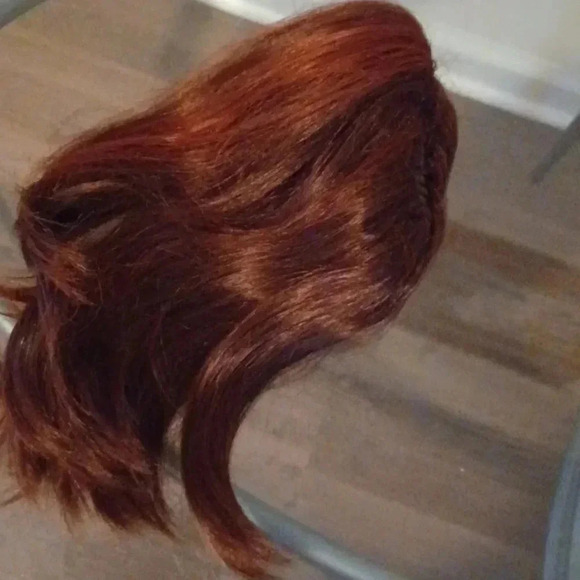 💙🌹Brown/red color ponytail clip - Picture 4 of 6